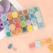Quefe 168 Slots Diamond Painting Storage Containers - 6pcs 28 Grids Clear Boxes for Bead Organizers and Diamond Art Embroidery - Includes Label Stickers - Buy Online on GoSupps.com