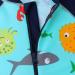 HUAANIUE Baby Boys One Piece Rash Guard Swimsuit with UPF 50+ Sun Protection and Matching Hat | Swimming Beachwear for 6-12 Months - Buy Online on GoSupps.com