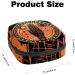 Vintage Astrological Hand Pattern Women's Napkin Storage Bag - Portable Menstrual Pocket for Teens & Breasts - Buy Online on GoSupps.com