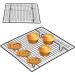 Stainless Steel Cooling & Baking Rack | Non-Stick Grill Tray for Cookies Cakes & Bread - Shop Internationally - Buy Online on GoSupps.com