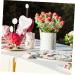 Tofficu 6pcs Boxes Heart Shaped Candy Box Boxes Mini Cupcake Muffin Holders White Wedding Favors Boxes 20X10X5CM White - Buy Online on GoSupps.com