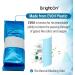 Buy BrightOn Superior Odor Control Refill Foil Rings for Angelcare & Foppapedretti Diaper Pails - 9-Pack | International Shipping Available - Buy Online on GoSupps.com
