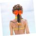 ifundom Ponytail Beads and Dreadlocks Afro Wigs Straight Human Hair Wig Decor Rainbow Hair Extensions for Braided Ponytail Extension for Women Beaded Hair Extension Bowknot Beaded Ponytail 29X16CM As Shown 04 - Buy Online on GoSupps.com