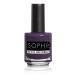 SOPHi Cruelty Free Vegan Nail Polish Deep Purple (Ingogni-toe) Incogni-toe