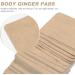 Herbal Ginger Patches 50Pcs Ginger Extract Foot Pads Joint Anti-stress Ginger Mats (Light Brown) - Buy Online on GoSupps.com