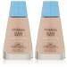CoverGirl Clean Oil Control Liquid Makeup Classic Ivory (W) 510 1.0-Ounce Bottles (Pack of 2)