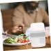 Alipis 1pc Box Food Supplement Box Crisper Container Storage Container Storage Rack Baby Double Layer - Buy Online on GoSupps.com