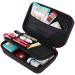 BOVKE Travel Case for Diabetic Supplies, Storage Case for Insulin Pens, Glucose Meters, Test Strips, Medication, Lancets, Syringe, Pen Needles and Other Diabetic Testing Accessories, Black