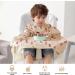 Vicloon Baby Bibs with Sleeves - Waterproof Long Sleeve Bib Coverall for Infant Toddler Pink - Attachable to Highchair and Table - Unisex Feeding Bibs Apron - Buy Online on GoSupps.com