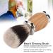 Professional Handmade Beard Razor Brush for Men | Soft Foam & Wooden Handle | Ideal Facial Care Tool for Home & Salon - Buy Online on GoSupps.com