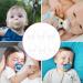 Silicone Button Ring - 6 Pack Pacifier Adapter Clip Holder | Transparent Baby Dummy Pacifier Accessory - Buy Online on GoSupps.com