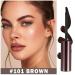 Peel Off Tattoo Eyebrow Gel - Natural & Waterproof Eye Brow Makeup (Brown) - Buy Online on GoSupps.com