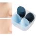 Blender Sponge - Foundation Sponge Cosmetic Applicator | 4 Latex- Multi-colored Beauty Sponges for Makeup Makeup Sponge for Perfect Application Of Liquid Cream And Powder Cosmetics Blue - Buy Online on GoSupps.com