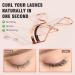 Professional Eyelash Curler with Comb & Refill Pads - Rose Gold | TOMEEM Volumizing Lash Lift Kit for Home & Travel - Buy Online on GoSupps.com