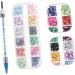 minkissy 1 Set Rhinestone Picker Dotting Pen Flatback Colorful Rhinestones Nail Rhinestone Kit Blue Rhinestones Round Nail Rhinestones Crystals Beads Blue Outfit Jewelry Kits Gem Charm 16x1cm Blue - Buy Online on GoSupps.com