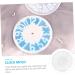 NUOBESTY 1pc Clock Mold Clocks Silicone Molds Digital Clock Time Clock Craft Accessories Number Wall Clock - Buy Online on GoSupps.com