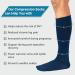 360 RELIEF - Flight Compression Socks Supports | Blood Circulation Travel Work XXL Blue+Grey - Buy Online on GoSupps.com