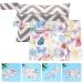 Healeeved 6 STK Storage Bag - Zipper Period Bag for Women | Eco-Friendly Portable Diaper & Period Pocket | 3 Colors 18x14cm - Practical Female Care Solution - Buy Online on GoSupps.com