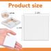 ESRICH Mini Stretched Canvas 20 Pack - Small 2.4x2.4 inch 100% Cotton Art Canvases for Kids & Professionals - Ideal for Acrylics, Oils, Painting Supplies - 2/5'' Profile, Primed - 20 Pack - Buy Online on GoSupps.com