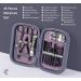 CAELYN & FRANCIS 18Pcs Manicure Set - Nail Clippers for Men & Women - Royal Blue - Ideal Gift for Wife, Girlfriend, and Parents - Buy Online on GoSupps.com
