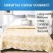 Buy Ailemei Direct Cooling Overmall Ceiling - Double-Sided Cold Effect Blanket for Hot Sleepers | Light & Breathable Summer Bed Solution - 127 x Batik-Beige 50x60 - Buy Online on GoSupps.com