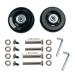 YongXuan 2.4in Mute Wear-Resistant Luggage Suitcase Replacement Wheels Kit Wheel Diameter (60 x 18mm)