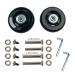 YongXuan 2.4in Mute Wear-Resistant Luggage Suitcase Replacement Wheels Kit Wheel Diameter (60 x 18mm)