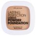 Collection Cosmetics Lasting Perfection Buildable Powder Foundation Medium Coverage Lightweight Feel Matte Finish Biscuit 7.5g