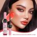 Wine Lipstick Nourishing Lip Gloss Long-Lasting Matte Finish Water-Resistant Wine Shade for Dates and Evenings - Buy Online on GoSupps.com