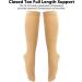 Buy Penrux Compression Socks with Zipper - 15-20 mmHg Medical Support Socks for Comfort & Skin Protection - S-M Skin Color - Buy Online on GoSupps.com