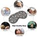 Buy Black & White Lace Sleeping Mask - Soft Eye Mask with Adjustable Strap for Ultimate Comfort | Perfect for Travel & Sleep - Unisex Blindfolds - Buy Online on GoSupps.com