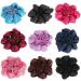 JUSTFOX Bun Net Hair Net - Pink Hair Styling Aid for Perfect Hairstyles | International Shipping - Buy Online on GoSupps.com