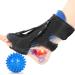 2022 New Version Plantar Fasciitis Night Splint, Adjustable Plantar Fasciitis Relief Night Splints for Plantar Fasciitis, Foot Drop Ankle Pain, Heel Pain, Achilles Tendonitis with 3 Fixing Straps