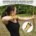 Genuine Leather Archery Gloves - Handmade Three Finger Tabs for Hunting & Shooting | Arrow Guard Protection | Sizes S, M, L - Men Women Beginners - Buy Online on GoSupps.com