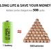 JINTION 2/3 AA Rechargeable NiMH Batteries - 12 Pack 650mAh Button-Top 1.2V Compact Size - Buy Online on GoSupps.com