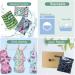 ZCOINS 4PCS Overnight Pads 13.5inch | Reusable Menstrual Heavy Flow Washable Cloth Pad with Zipper Bag - Buy Online on GoSupps.com