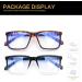 Buy K KENZHOU Blue Light Blocking Gaming Glasses - Anti Glare & Eyestrain Relief for Men & Women - Black & Twilight - International Shipping Available - Buy Online on GoSupps.com