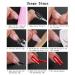 Niceneeded 12 Packs of 144 Clear Acrylic False Nail Tips with Glue - Nail Art Manicure Accessories in 12 Sizes - Buy Online on GoSupps.com