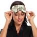 Hasirky Light Blocking Eye Mask for Deep Sleep | Adjustable & Breathable | Men and Women | Travel, Yoga, Meditation | Hand Drawn Design - Buy Online on GoSupps.com
