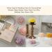 Peony Flower Shape Soy Candle - Scented Stress Relief & Relaxation for Home Spa Yoga | Unique Gifts for Women Birthday & Wedding Decor - Buy Online on GoSupps.com