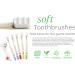 Children's Bamboo Toothbrush Set - 5 + 1 Hourglass - Soft Bristle BPA Free Eco-Friendly Nano Toothbrush for Kids - Buy Online on GoSupps.com