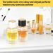 Ysimple 2Pcs 50ml Round Travel Perfume Glass Spray Bottle Refillable Perfume Atomiser Portable Clear Glass Empty Bottle Large Cosmetic Fine Mist Atomizer for Travel Perfume Replacement - Buy Online on GoSupps.com