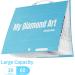 ARTDOT A3 Diamond Painting Storage Book | 30 Pocket Portfolio Folder for Accessories (16.9x12.4in) - Buy Online on GoSupps.com