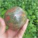Natural Sphere Natural Green Flower Crystal Quartz Epidote Stone Ball Sphere 1pc for Decoration Gift Decoration feng Shui. 60-70mm - Buy Online on GoSupps.com