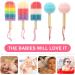 5Pcs Kids Bath Loofah Sponge Set - Ice Cream & Lollipop Design | Shower Body Sponge for Infants - Buy Online on GoSupps.com