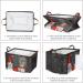 Christmas Gnome Snowflake Storage Bin Basket | Collapsible Waterproof Canvas Box with Leather Handles | Perfect for Toys, Clothes, Nursery Room | Gift Basket - 01Xmas Gnome - Buy Online on GoSupps.com