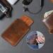Beard Comb Kit with Leather Case | Handmade Wooden Gifts for Men | Mustache & Beard Care (Skull Wings Design) - Buy Online on GoSupps.com
