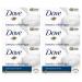 Dove Orginal Beauty Cream Bar 3 in 1 Cleanses Moisturises and Nourishes Sulphate-Free Bath Soap for Soft and Smooth Skin Suitable for Daily Use 6x90g 15 g (Pack of 6)