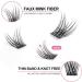 168 Pcs Cluster Eyelash Extensions Kit | DIY Lashes Extension Kit with Bond & Seal | Individual Lashes Kit for Home | 9-16mm Mixed Wide-stem Cluster Lash | Includes Applicator | 1 Count - Buy Online on GoSupps.com