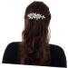 FRCOLOR Wedding Hair Comb Hair Fork with Diamonds and Floral Pattern Crystal Flower Hair Clips Hair Clips Comb Wedding Decoration Clip Hair Accessories for the Bride Rhinestones - Buy Online on GoSupps.com